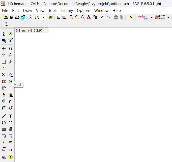 Aktivácia nástroja ADD